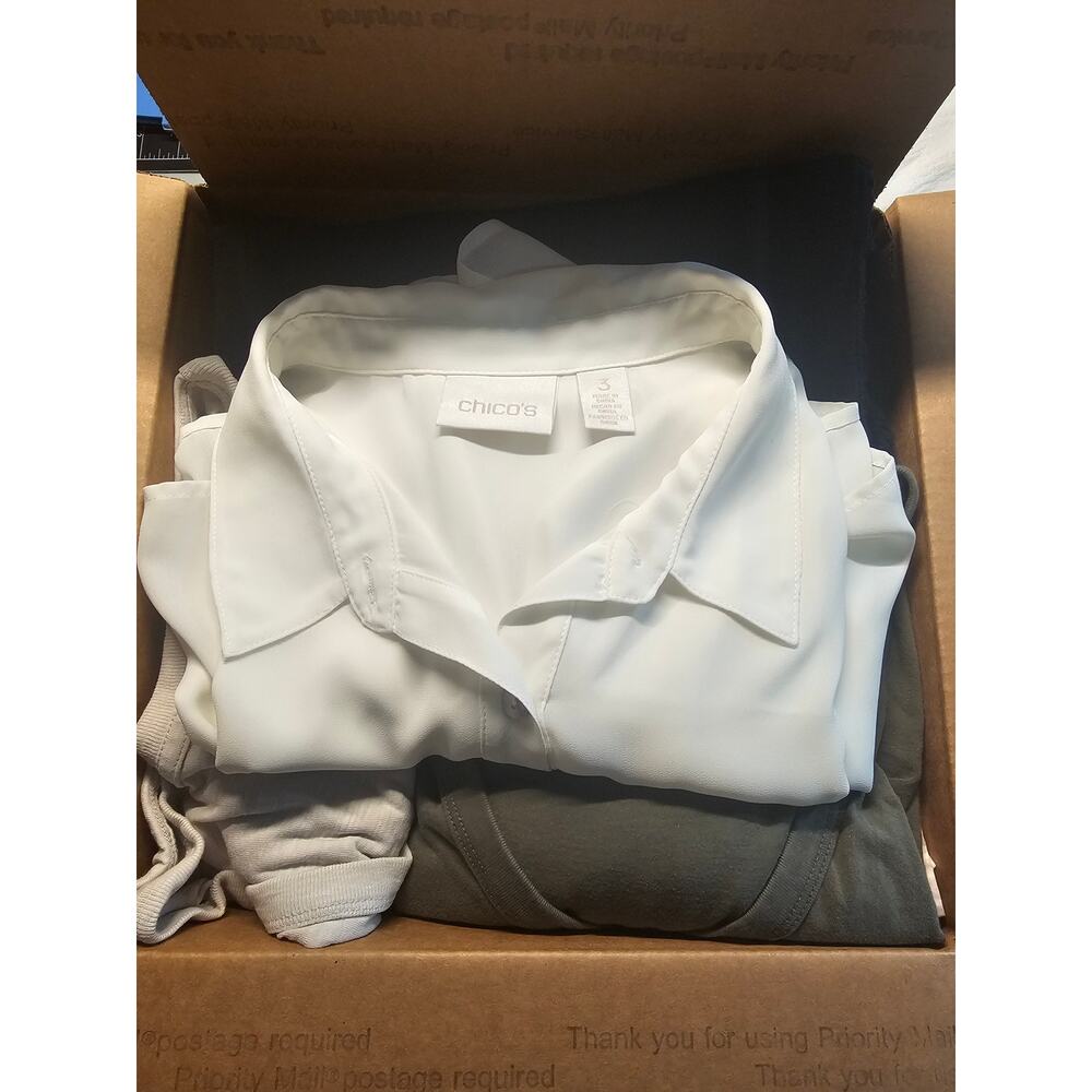 11 piece XXL tops box lot weight just under 5 lbs